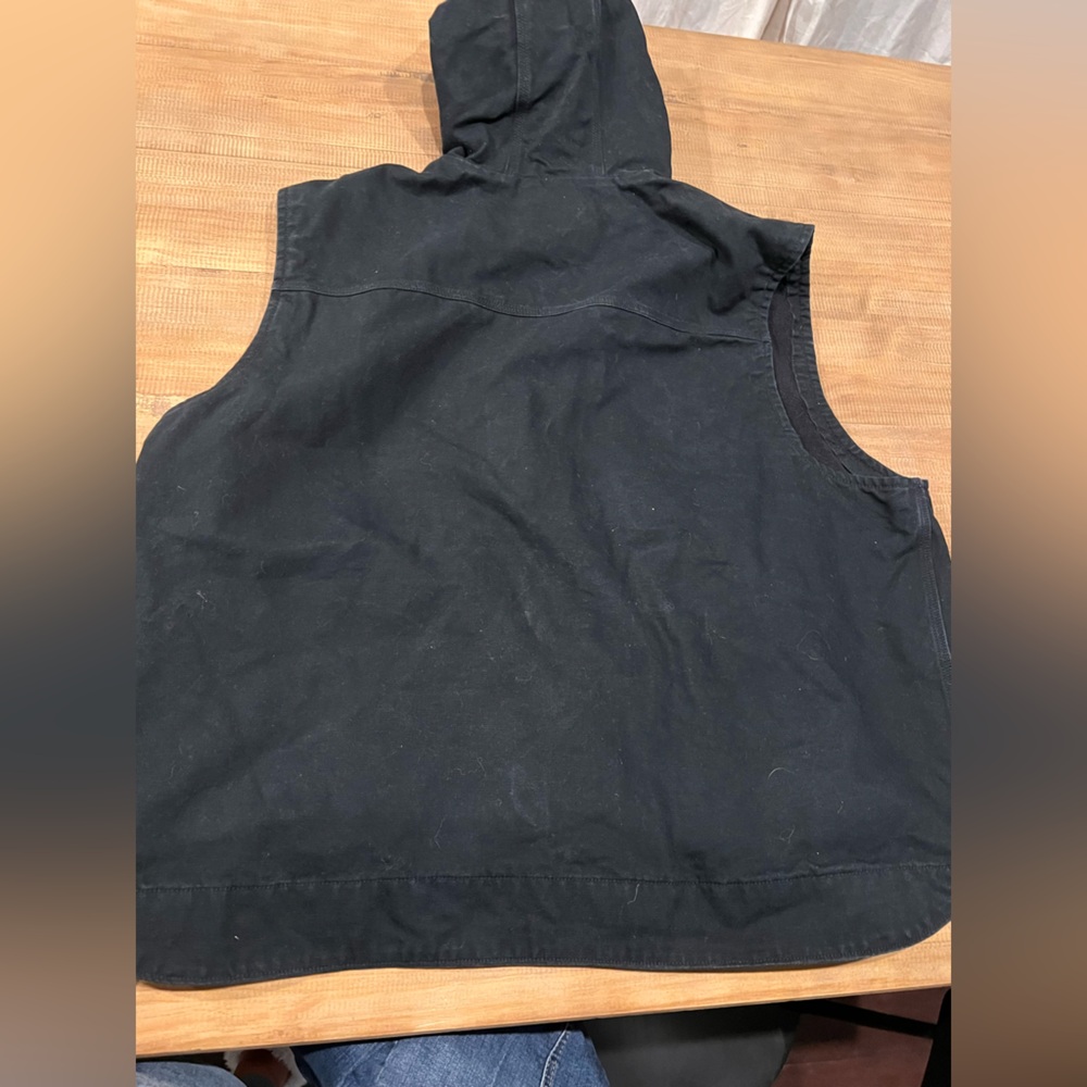 Men’s Carhartt Marine Patches Hooded Vest 3xl - image 3